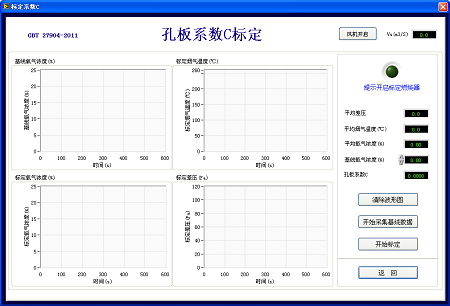 錐形量熱儀操作界面